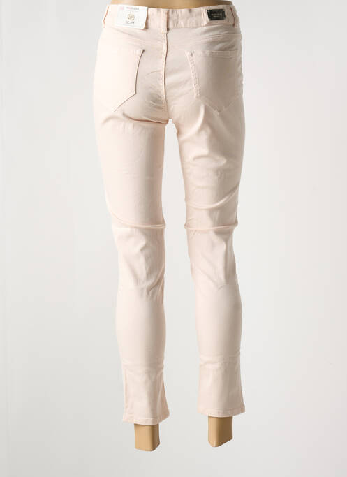 Jeans coupe droite rose MORGAN femme