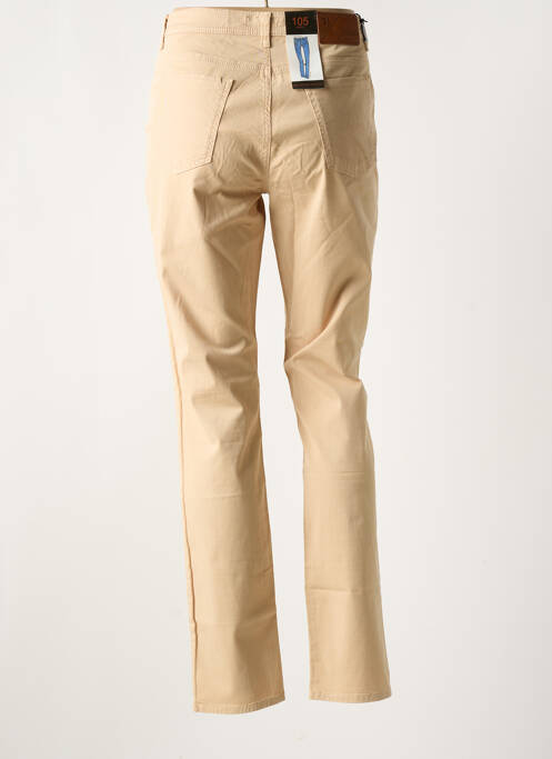Jeans coupe slim beige TRUSSARDI JEANS femme
