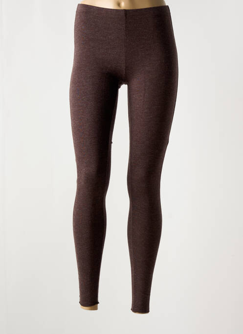 Legging marron MYRINE & ME pour femme