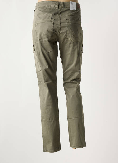 Pantalon cargo vert FRANSA pour femme