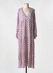 Robe longue bleu LES BOHÉMIENNES pour femme seconde vue