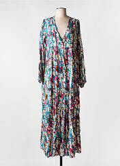 Robe longue bleu LES BOHÉMIENNES pour femme seconde vue