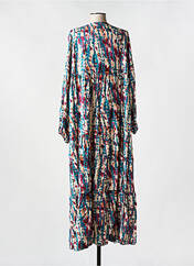 Robe longue bleu LES BOHÉMIENNES pour femme seconde vue