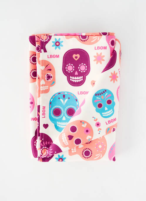 Serviette de plage beige LES BOHÉMIENNES pour femme