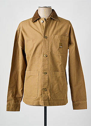 Veste casual coupe droite marron JACK & JONES homme