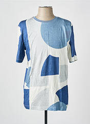 T-shirt bleu JACK & JONES pour homme seconde vue