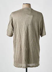 T-shirt vert SELECTED pour homme seconde vue