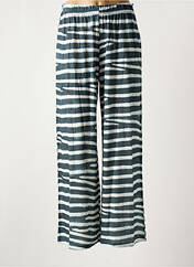 Pantalon large gris MAJESTIC FILATURES pour femme seconde vue