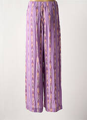 Pantalon large violet SESSUN pour femme seconde vue