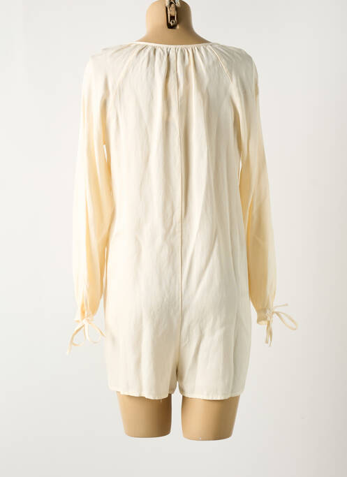 Combishort beige FRNCH pour femme