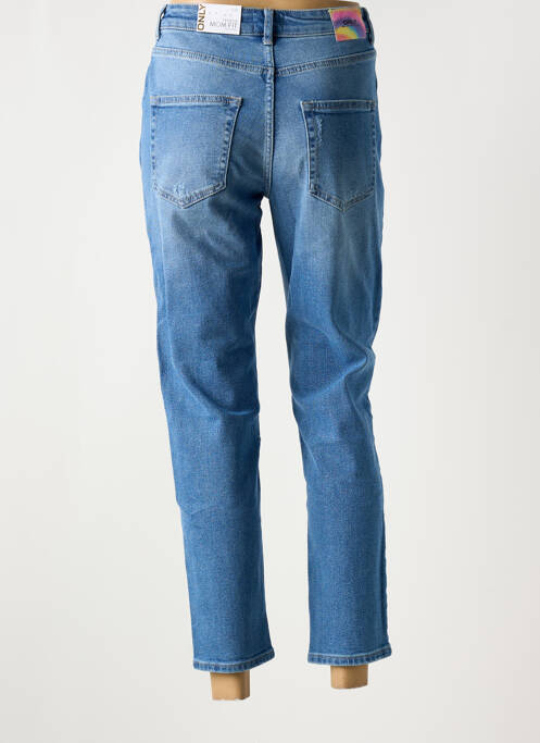 Jean coupe Mom bleu ONLY pour femme