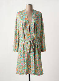 Veste kimono col v vert LOUISE MISHA femme