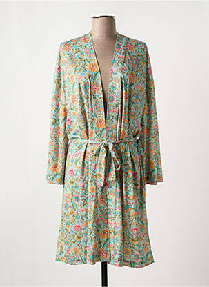 Veste kimono manches longues vert LOUISE MISHA femme