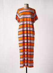 Robe longue orange FRNCH pour femme seconde vue