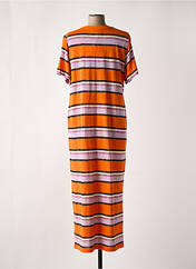 Robe longue orange FRNCH pour femme seconde vue