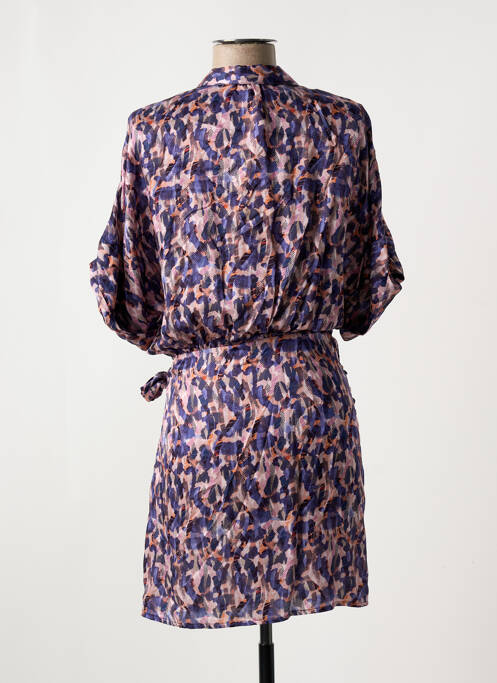 Robe courte violet SESSUN pour femme