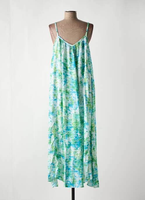 Robe longue vert GENESIS pour femme