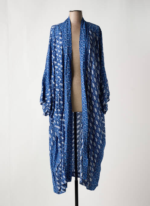 Veste kimono bleu GENESIS pour femme