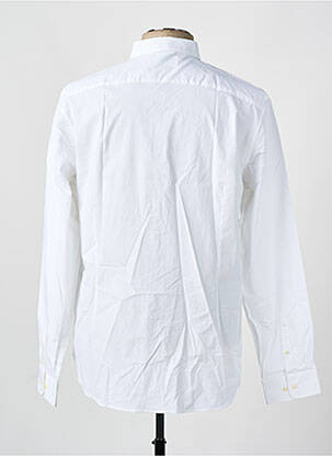 Chemise manches longues coupe cintrée blanc SELECTED homme