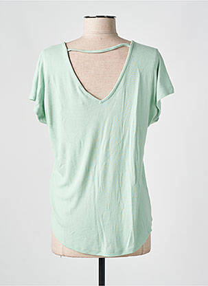 T-shirt coupe droite manches courtes vert ONLY femme