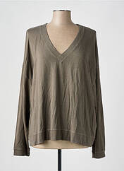 Top gris MAJESTIC FILATURES pour femme seconde vue