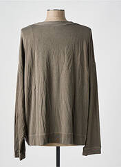 Top gris MAJESTIC FILATURES pour femme seconde vue