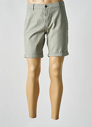 Bermuda coupe droite vert JACK & JONES homme