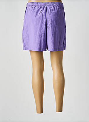 Short coupe droite violet SESSUN femme