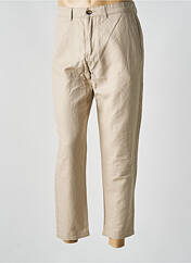Pantalon 7/8 beige SELECTED pour homme seconde vue