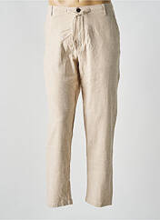 Pantalon chino beige SELECTED pour homme seconde vue