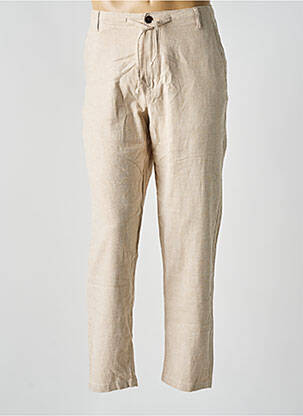 Pantalon chino beige SELECTED pour homme