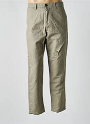 Pantalon droit beige SELECTED pour homme seconde vue