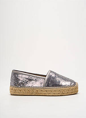 Espadrilles argent WEEKEND pour femme