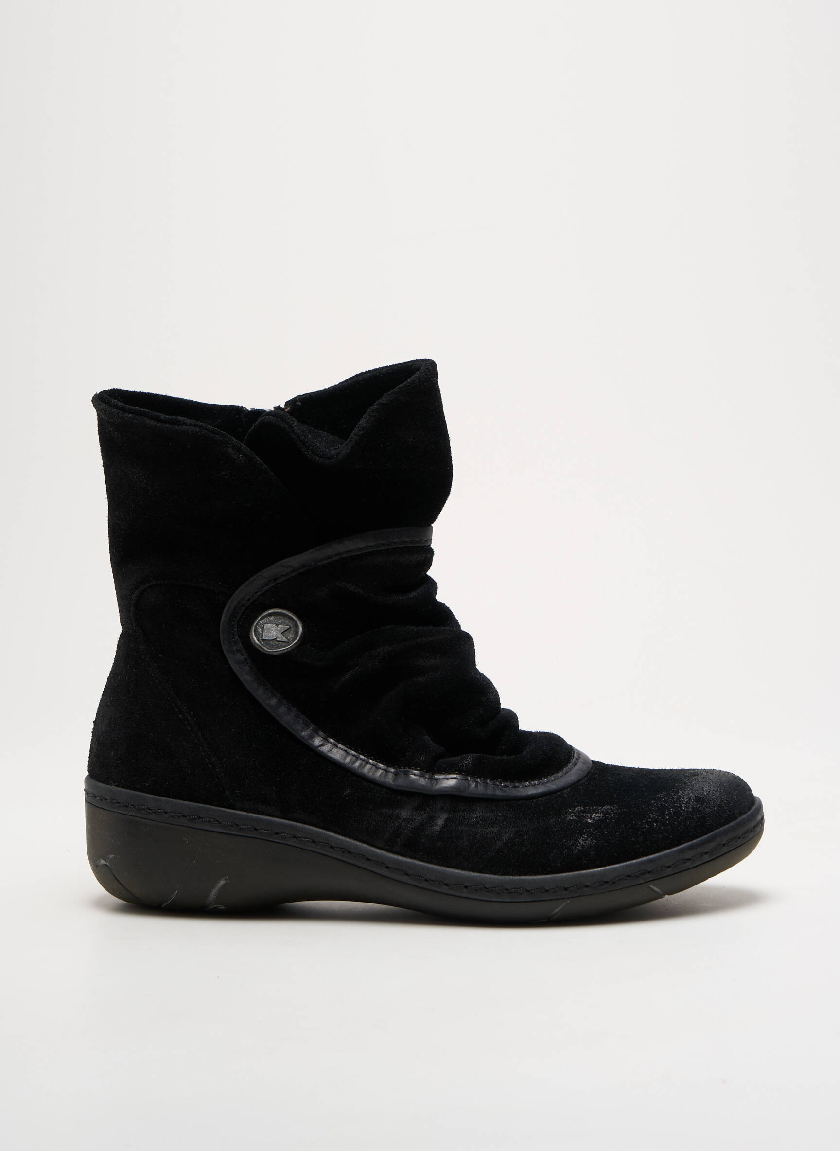 Bottines/Boots Nubuck Noir Dkode Femme 2570283-noir00 Modz