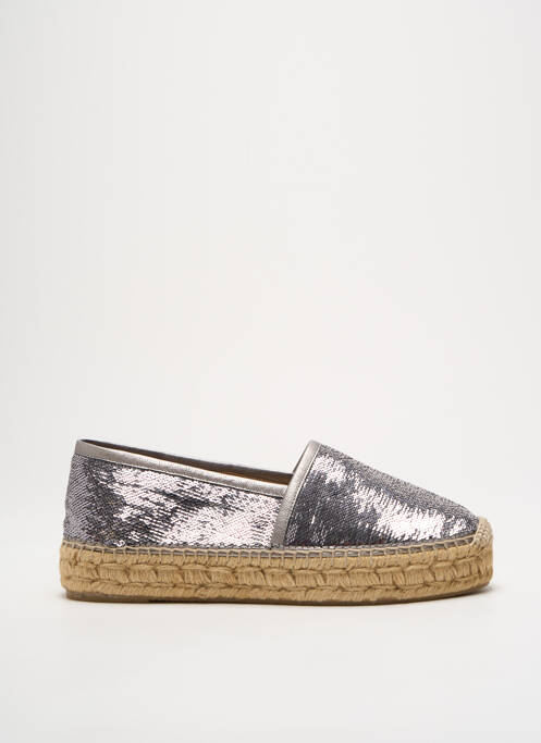 Espadrilles argent WEEKEND pour femme