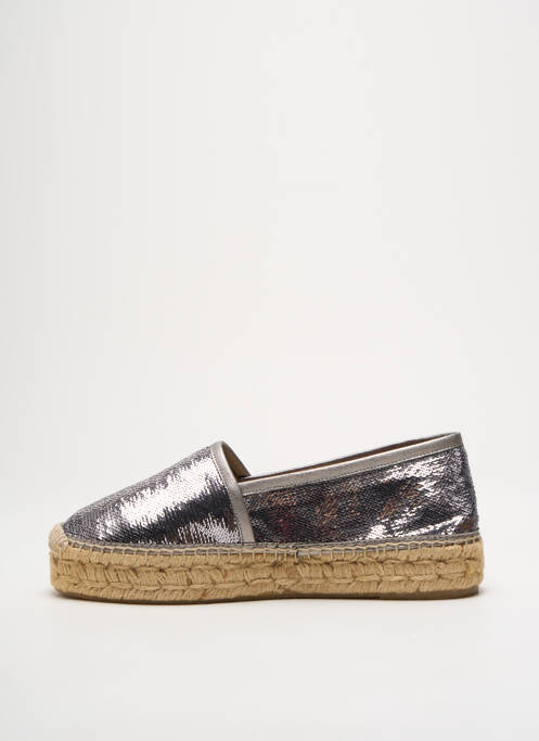 Espadrilles argent WEEKEND pour femme