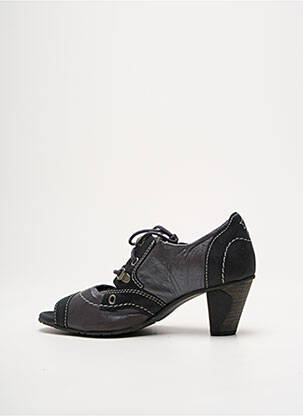Sandales/nu pieds matière lisse talon de 4 à 6cm argent DKODE femme