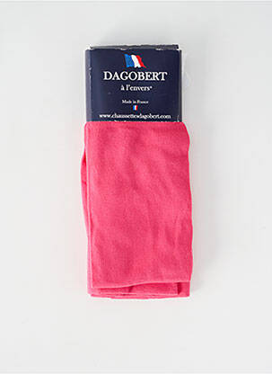Collants stretch rose DAGOBERT A L'ENVERS femme