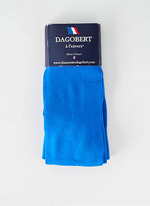 Collants bleu DAGOBERT A L'ENVERS pour femme