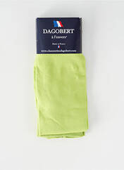 Collants vert DAGOBERT A L'ENVERS pour femme seconde vue