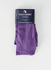 Collants violet DAGOBERT A L'ENVERS pour femme seconde vue