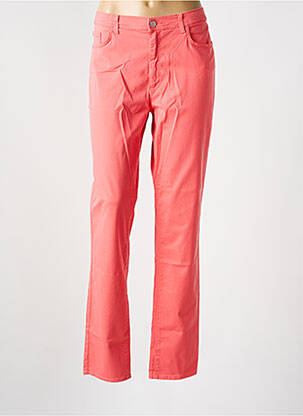 Pantalon slim stretch taille normale orange TRUSSARDI JEANS femme