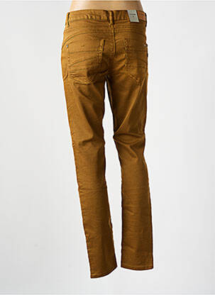 Jeans coupe slim taille basse taille basse jaune CREAM femme