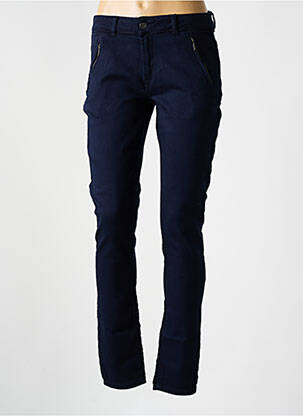 Jeans skinny taille normale taille normale bleu ICHI femme
