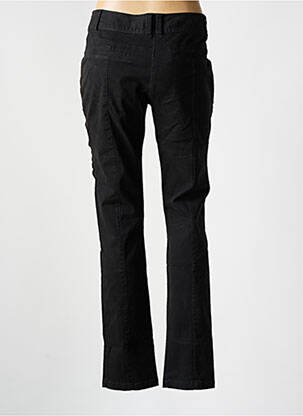 Pantalon chino tissage popeline taille normale noir LOLA ESPELETA femme