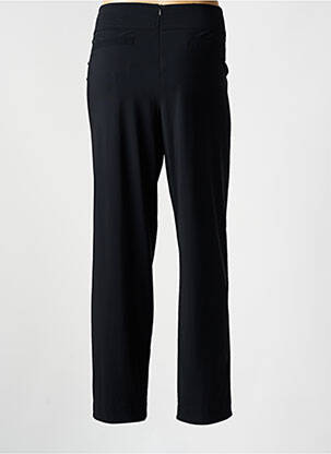 Pantalon droit stretch taille normale noir 3322 femme