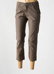 Pantacourt marron MES SOEURS ET MOI pour femme seconde vue