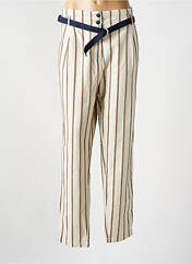 Pantalon droit beige MAT DE MISAINE pour femme seconde vue