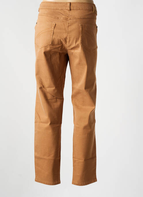 Jeans coupe slim stretch taille normale marron MAT DE MISAINE femme