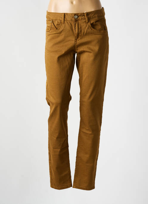 Jeans coupe slim jaune CREAM pour femme